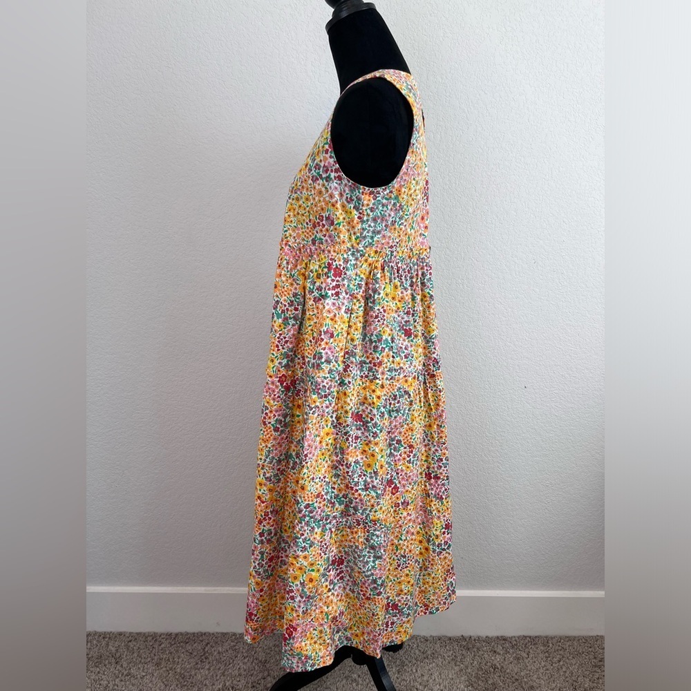 NWT: J. Crew Sleeveless Floral Tier Sundress Size 4P - Picture 3 of 10